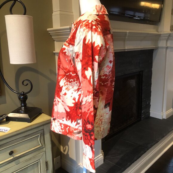 Additions by Chico's size 0 (Equivalent to US Size 4)Long Sleeve Zippered Jacket - Picture 6 of 9